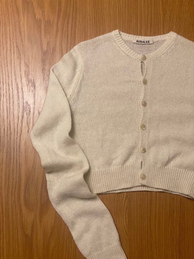 \" AURALEE オーラリー \" サマー カシミヤ カーディガン