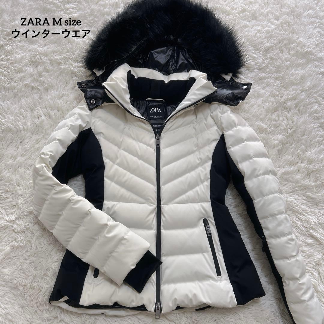 美品 ZARA SKI COLLECTION スキーウェア　ダウンジャケットM