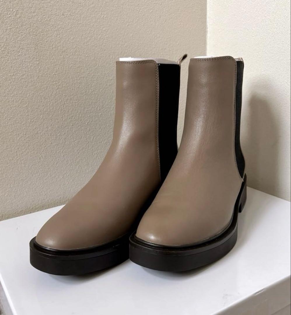 ❤️LANVIN❤️ランバンオンブルー サイドゴア ボアブーツ 22.5㎝ 新品