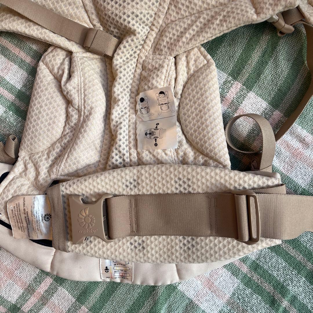 エルゴベビー オムニブリーズ 抱っこ紐 ナチュラルベージュ