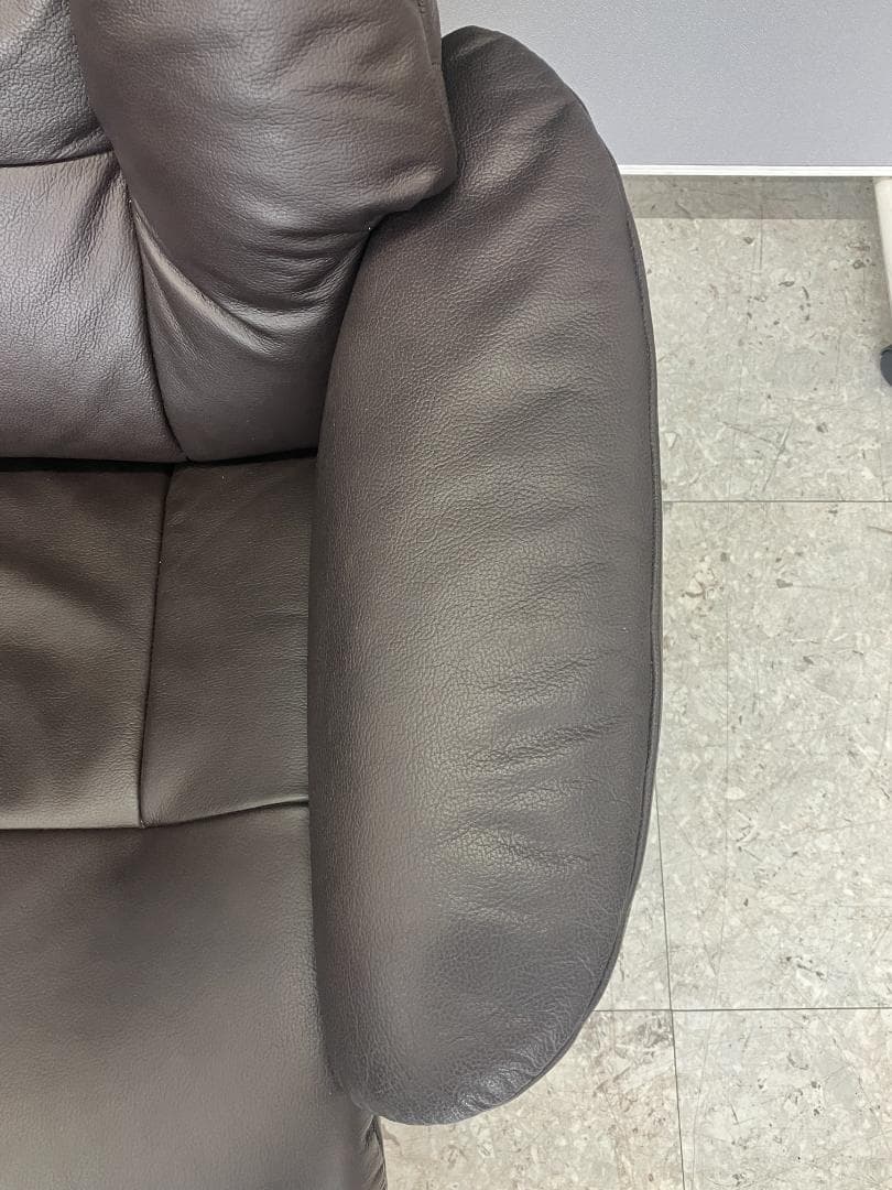 Hjellegjerde パーソナルチェア リクライニング オットマン付