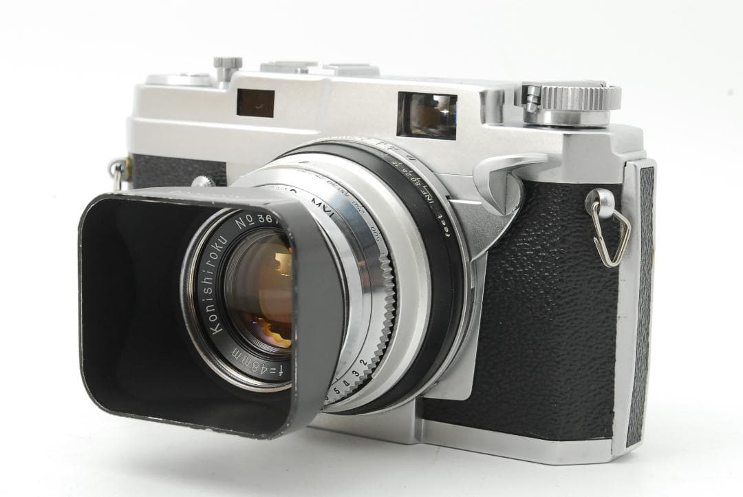 KONICA Ⅲ 48mm F/2レンズ レンジファインダーフィルムカメラ