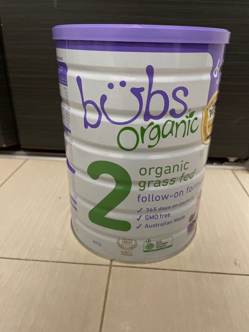 【2缶セット】bubs Organic 粉ミルク 2