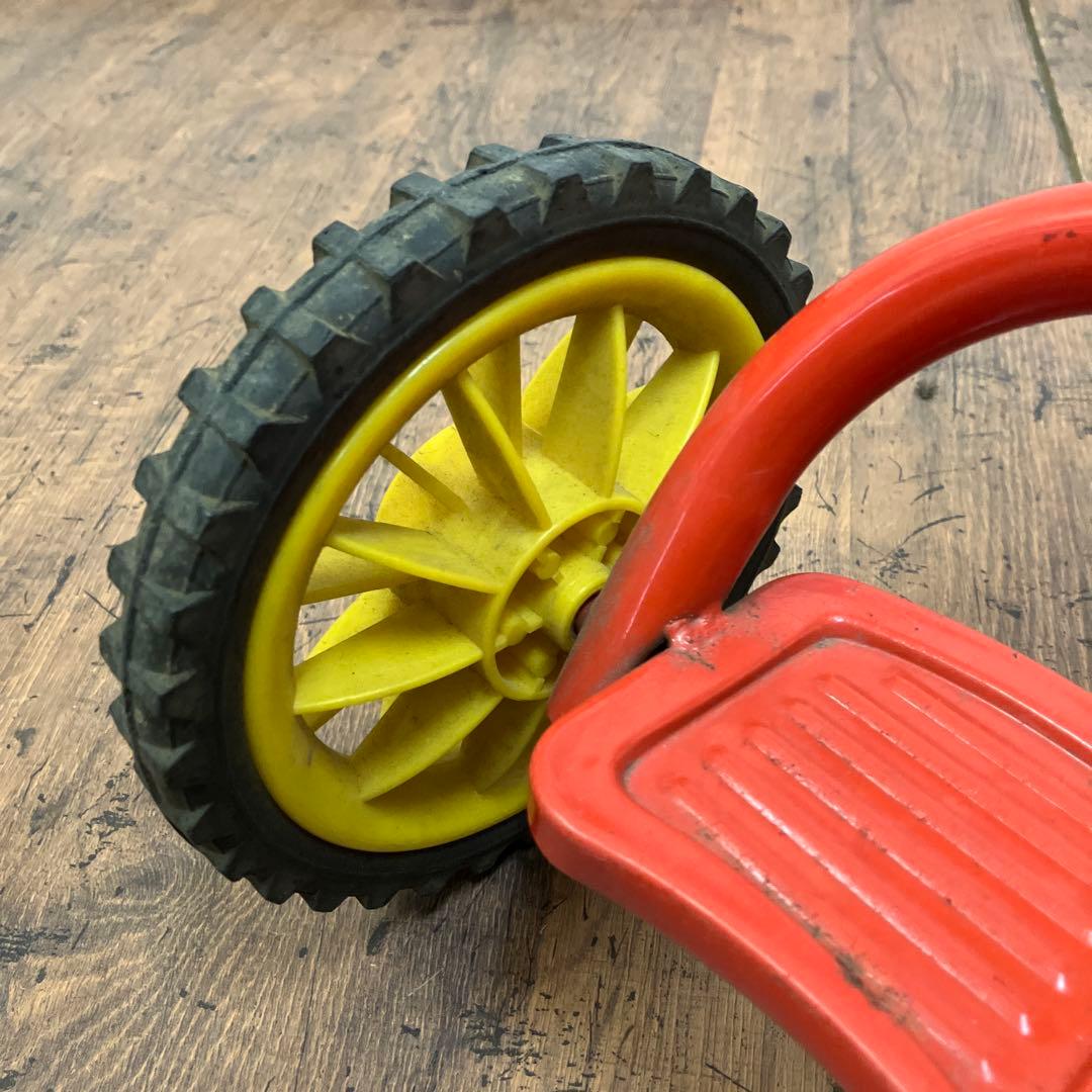 昭和レトロ バンビ ラブリーチャイルド ヴィンテージ 三輪車 レッド 当時物希少