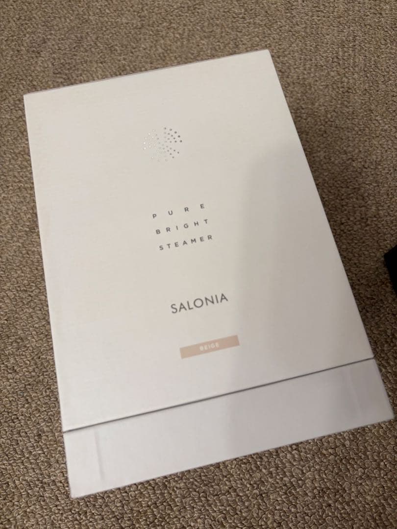 【新品】SALONIA PURE BRIGHTSTEAMER