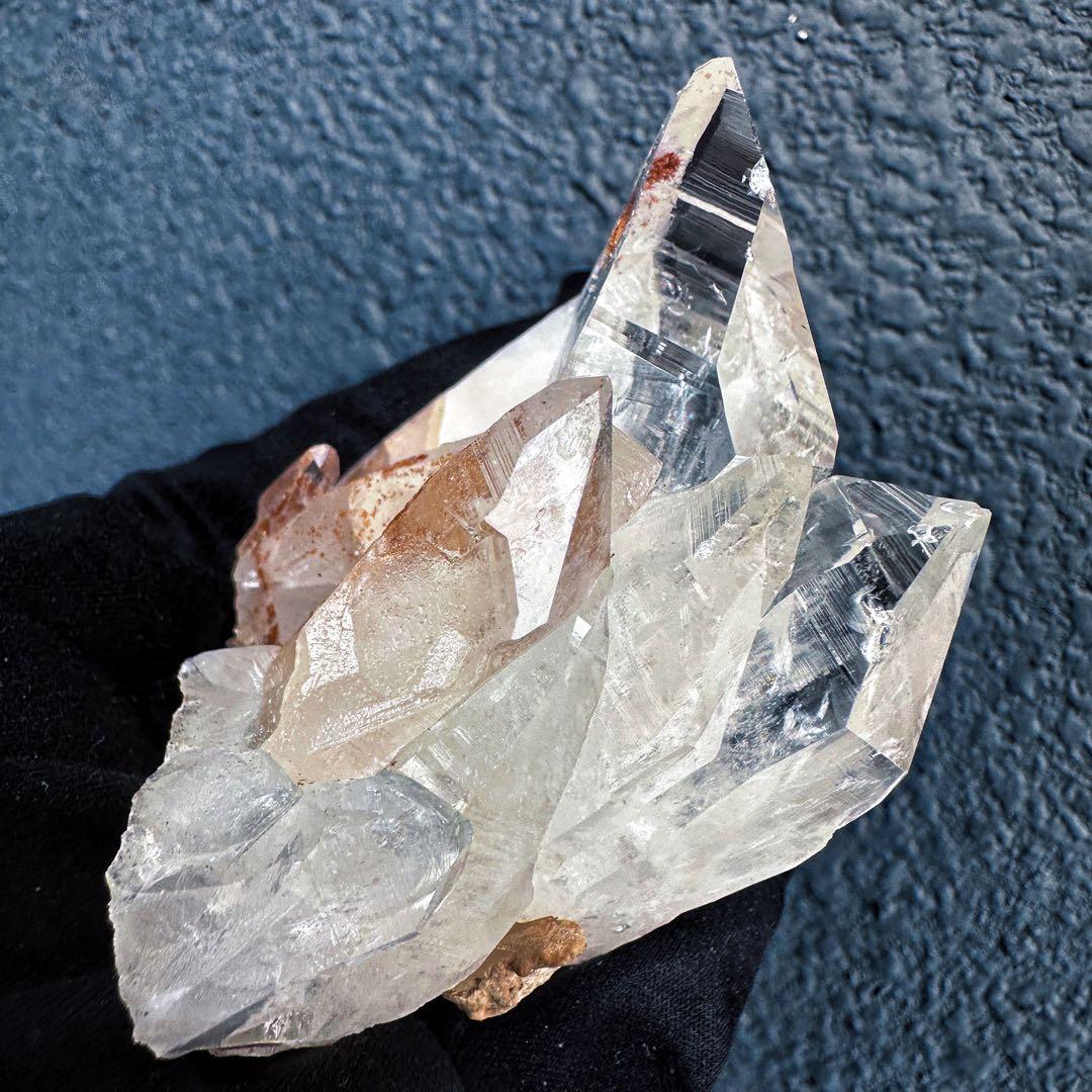 希少高透明度❗️マニカラン産レインボーヒマラヤ水晶クラスター超強いパワーA1409