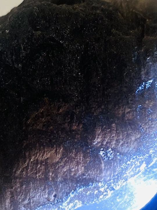 チンターマニストーン　62.4g 45.8㍉　天然ガラス　隕石　メテオライト