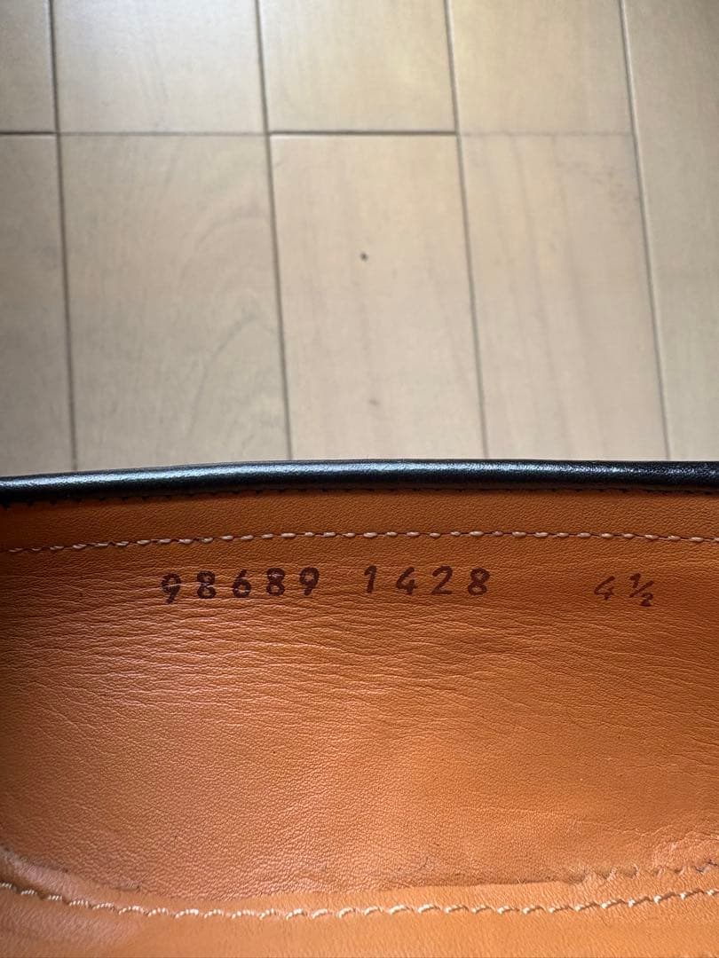 【美品】JALAN SRIWIJAYA / カーフビットローファー 23.5㎝