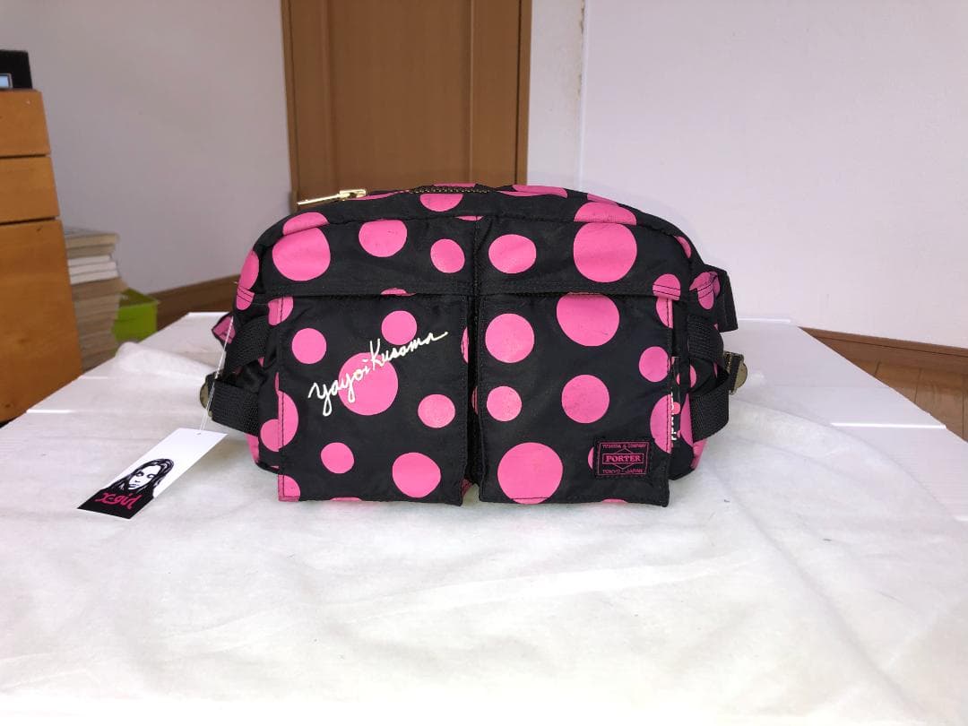 良品　ポーター　草間彌生　2way ウエスト　ポーチ　ボディーバッグ　旅行