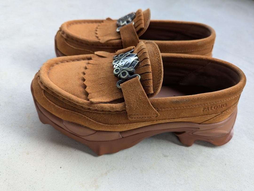 プーマ×パロモ ローファー ブラウン 24.5cm