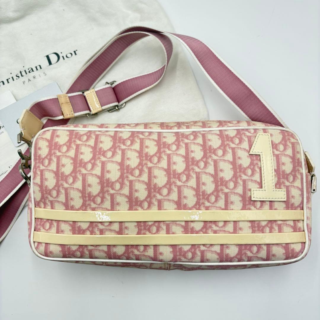 【良品✨】Christian Dior ディオール　ショルダーバッグ　トロッター