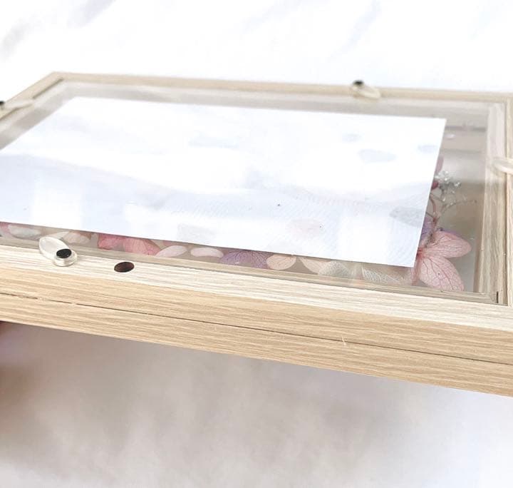 【クリアフレーム】割引あり！！文字デザイン選択可能☆家族名入れ☆フォトフレーム