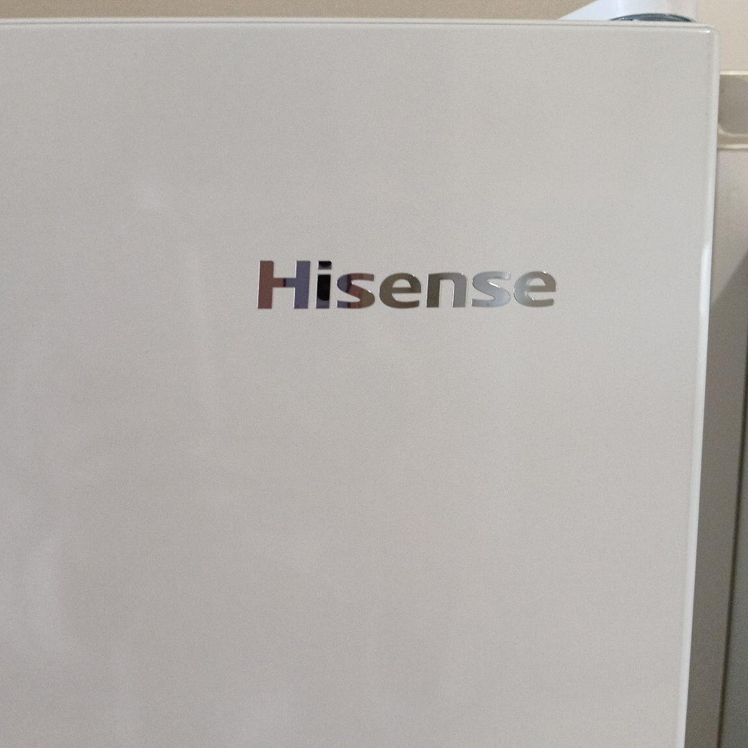Hisense 2ドア冷蔵庫 ホワイト　省エネ