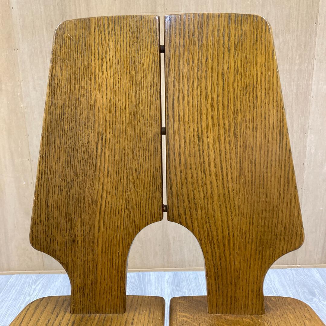 浜本工芸　ダイニングチェア　木製　椅子　A