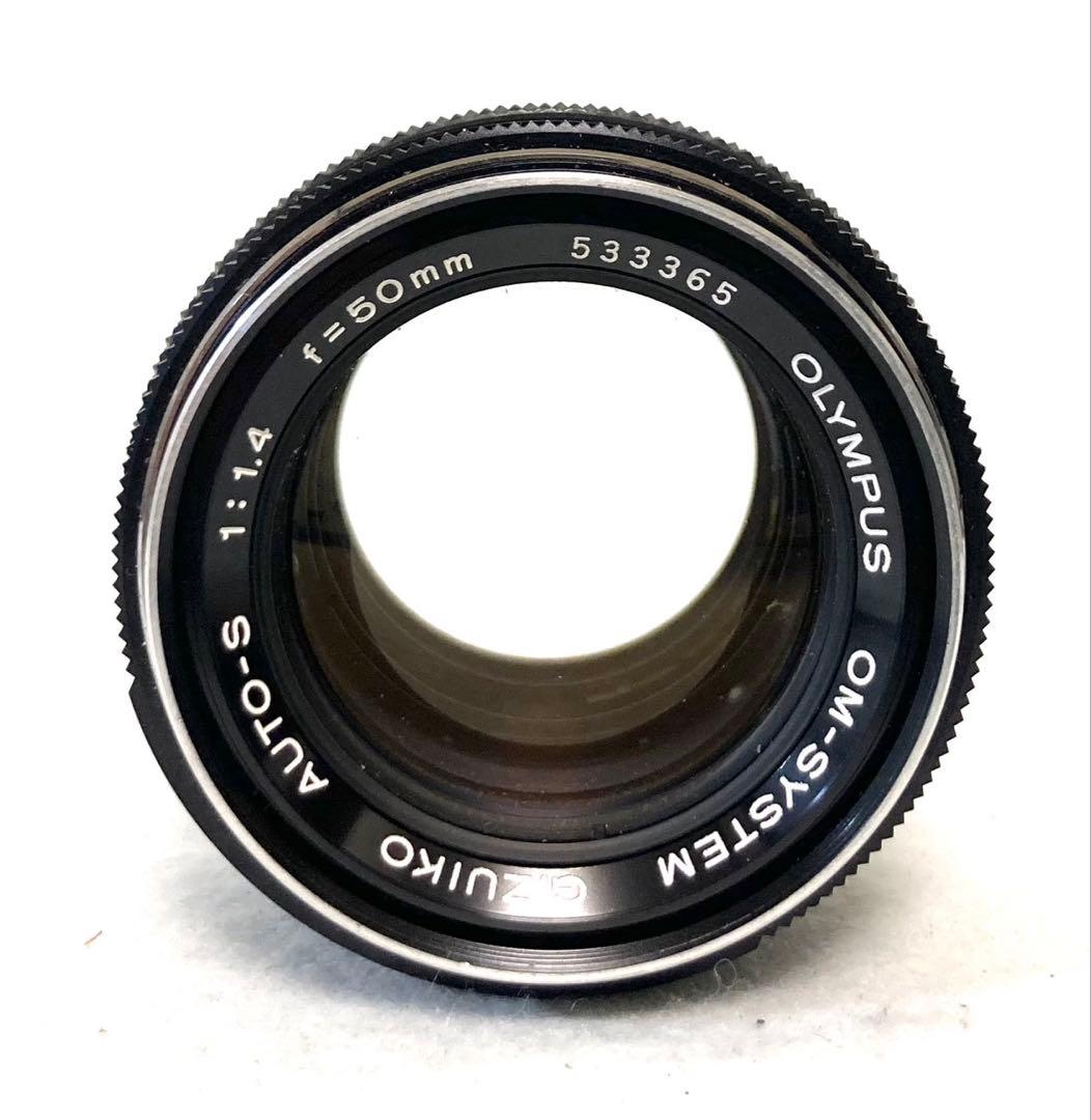 【完動品 極美品】OLYMPUS OM-1 G.ZUIKO F1.4 50mm