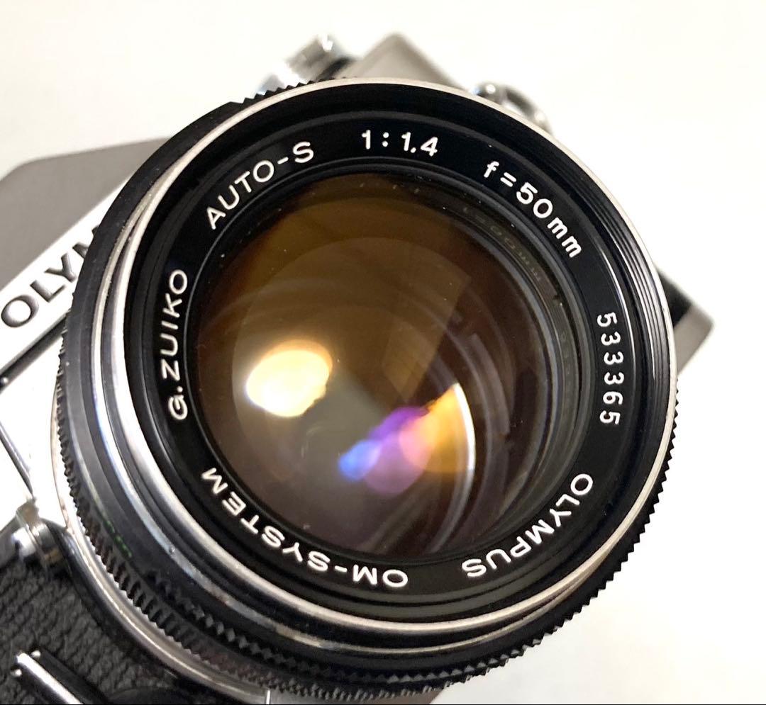 【完動品 極美品】OLYMPUS OM-1 G.ZUIKO F1.4 50mm