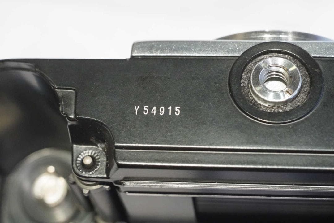 コンタックスⅢa ブラックダイヤル　露出計正常　動作確認・試写済み