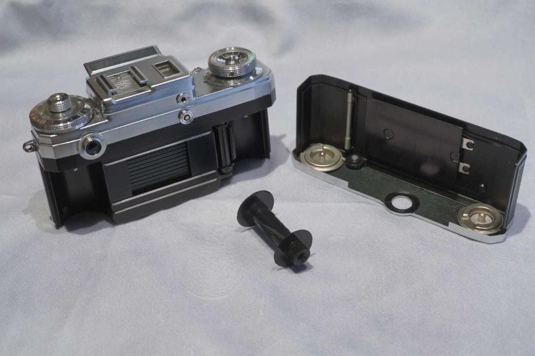 コンタックスⅢa ブラックダイヤル　露出計正常　動作確認・試写済み