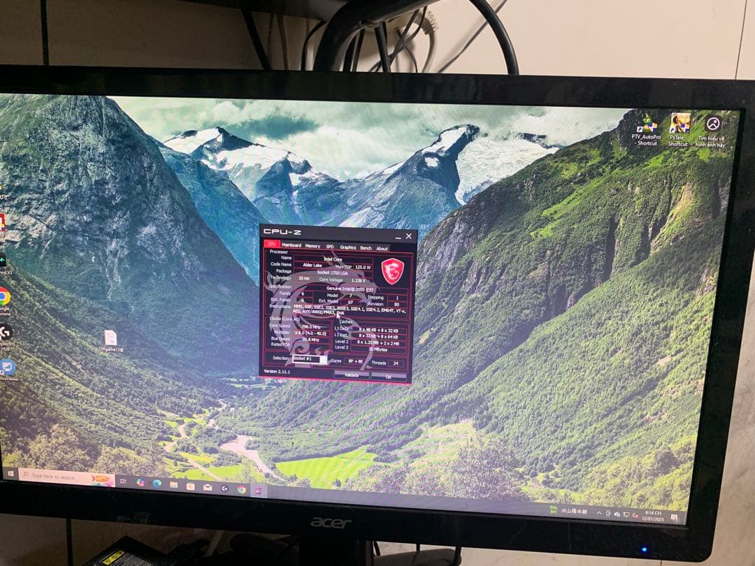 【希少品】Intel Core i9-12900K ES品