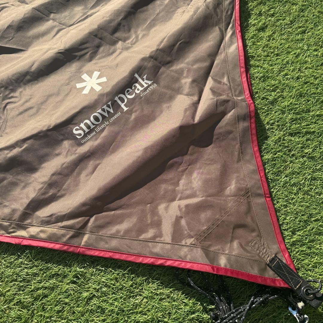 美品　スノーピーク HDタープ シールド ヘキサM ポール付き