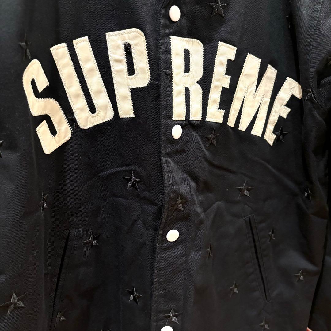 美品 初期 Supreme STARS Varsity Jacket