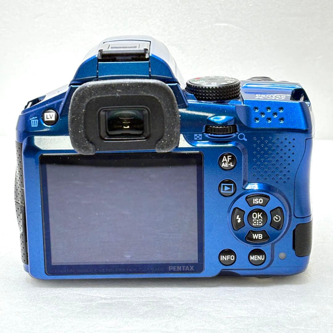 【黒死病対策済】PENTAX K-30 クリスタルブルー 50-200mmズーム