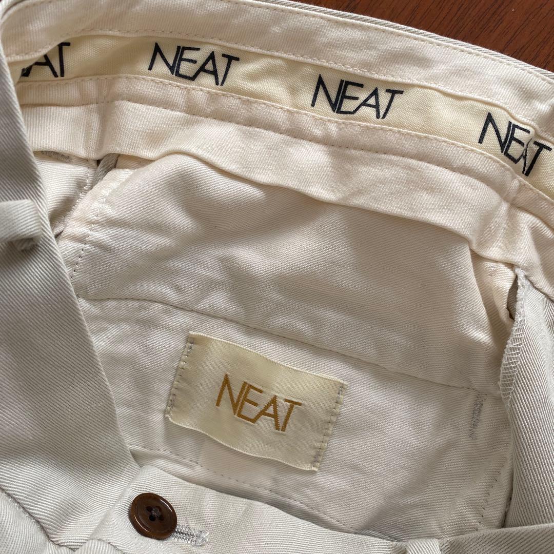 NEAT ニート チノパン　オフホワイト　Bshop ビショップ