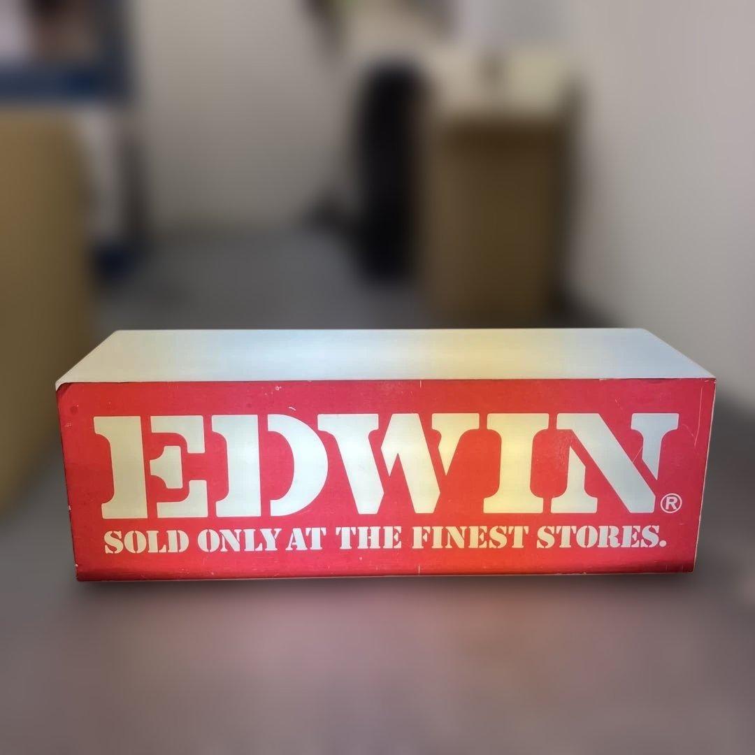 非売品　EDWIN エドウィン 電光看板　サインボード　600×200mm