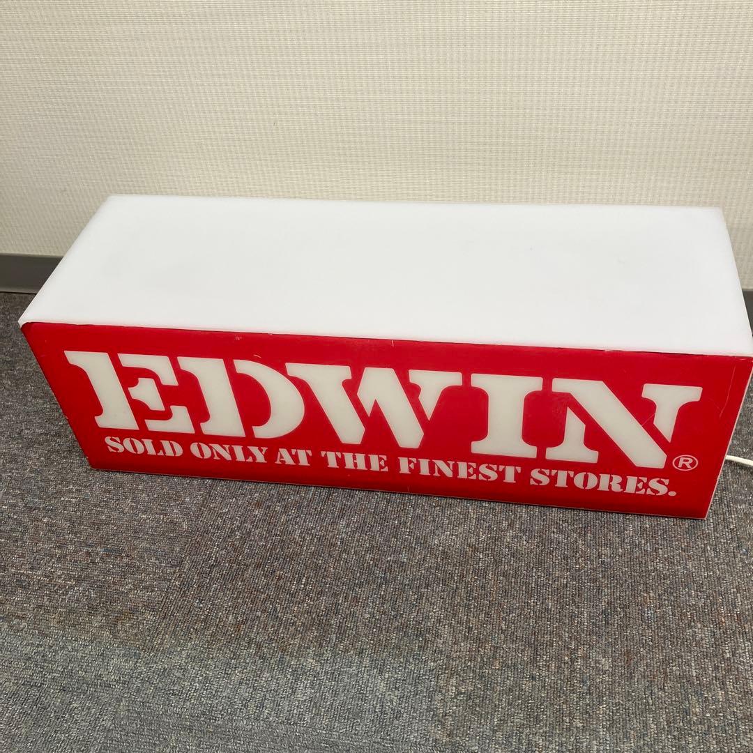 非売品　EDWIN エドウィン 電光看板　サインボード　600×200mm