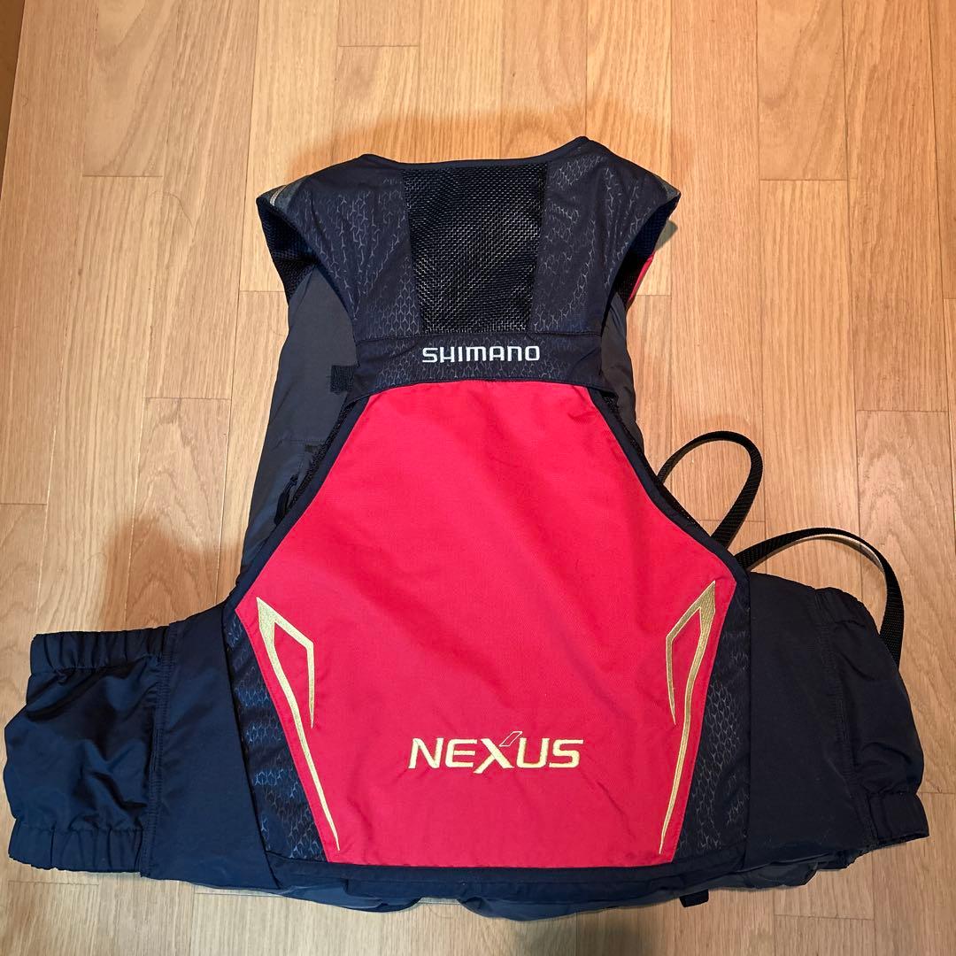 SHIMANO NEXUS ライフジャケット VF-121R レッド