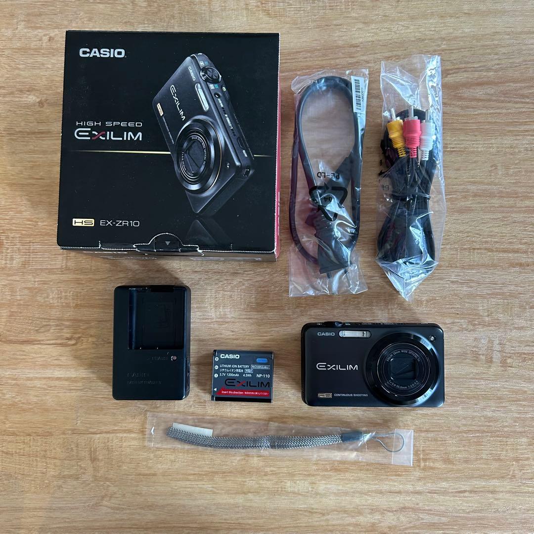【✨美品✨】 CASIO EXILIM EX-ZR10 コンデジ 箱付き