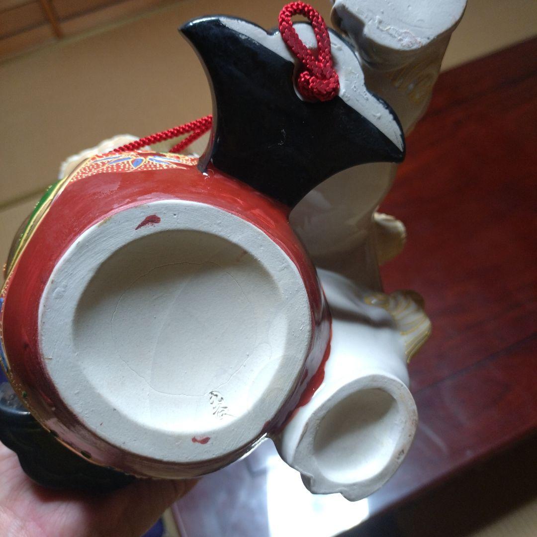 陶器製 獅子像 伝統工芸品