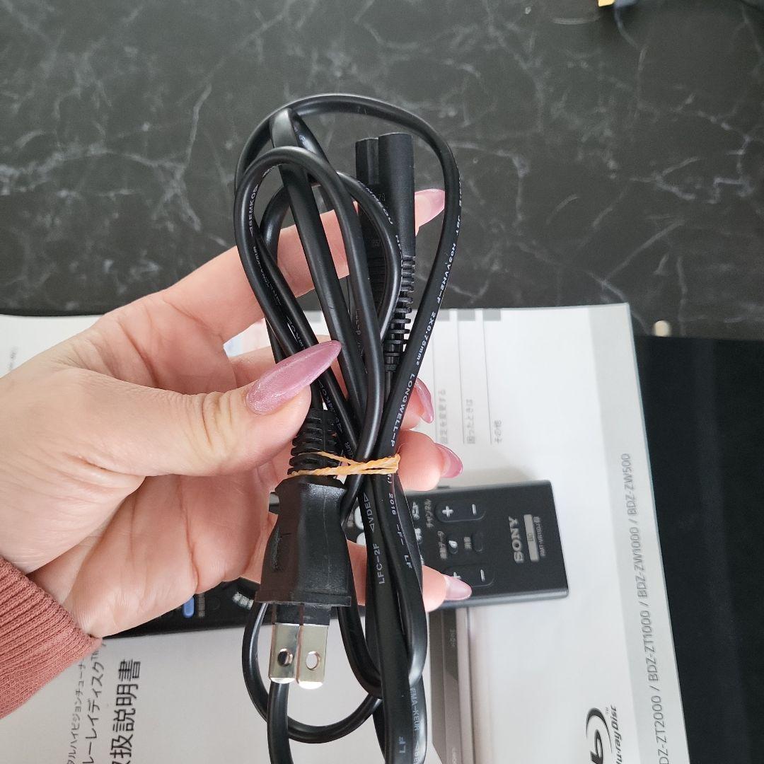 SONY ブルーレイディスクレコーダー 2017年製 BDZ-ZW1000