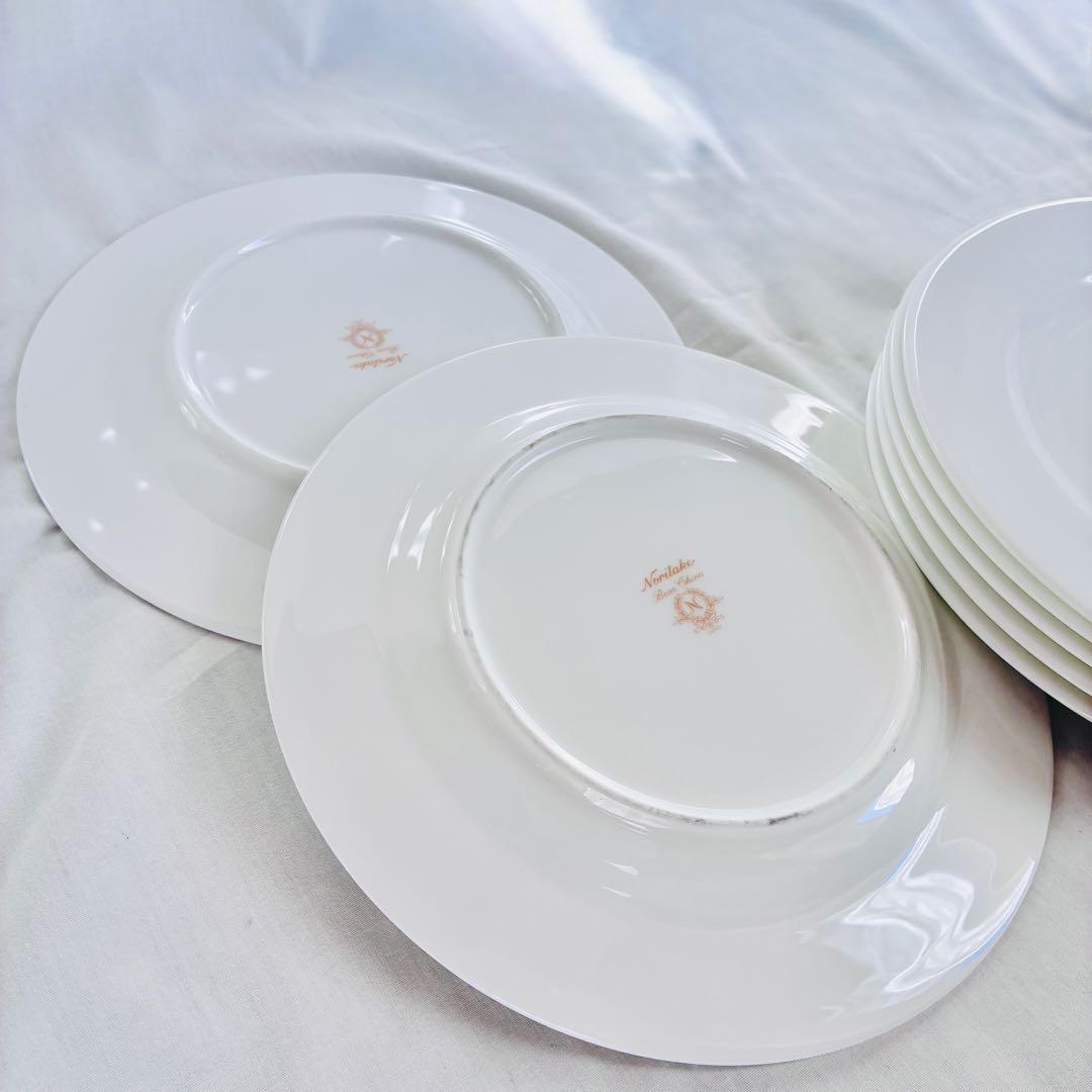 【美品】食器まとめ売り21㎝14枚ノリタケボーンチャイナ平皿おまけ27㎝1枚