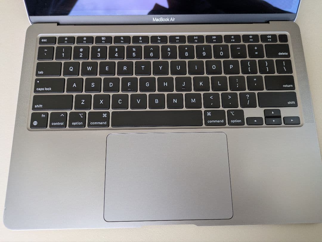 M1 MacBook Air 2020 メモリ8GB ストレージ256GB