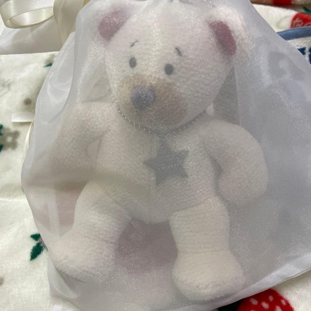 フェイラー　ぬいぐるみチャーム　ハンカチ　リーベ