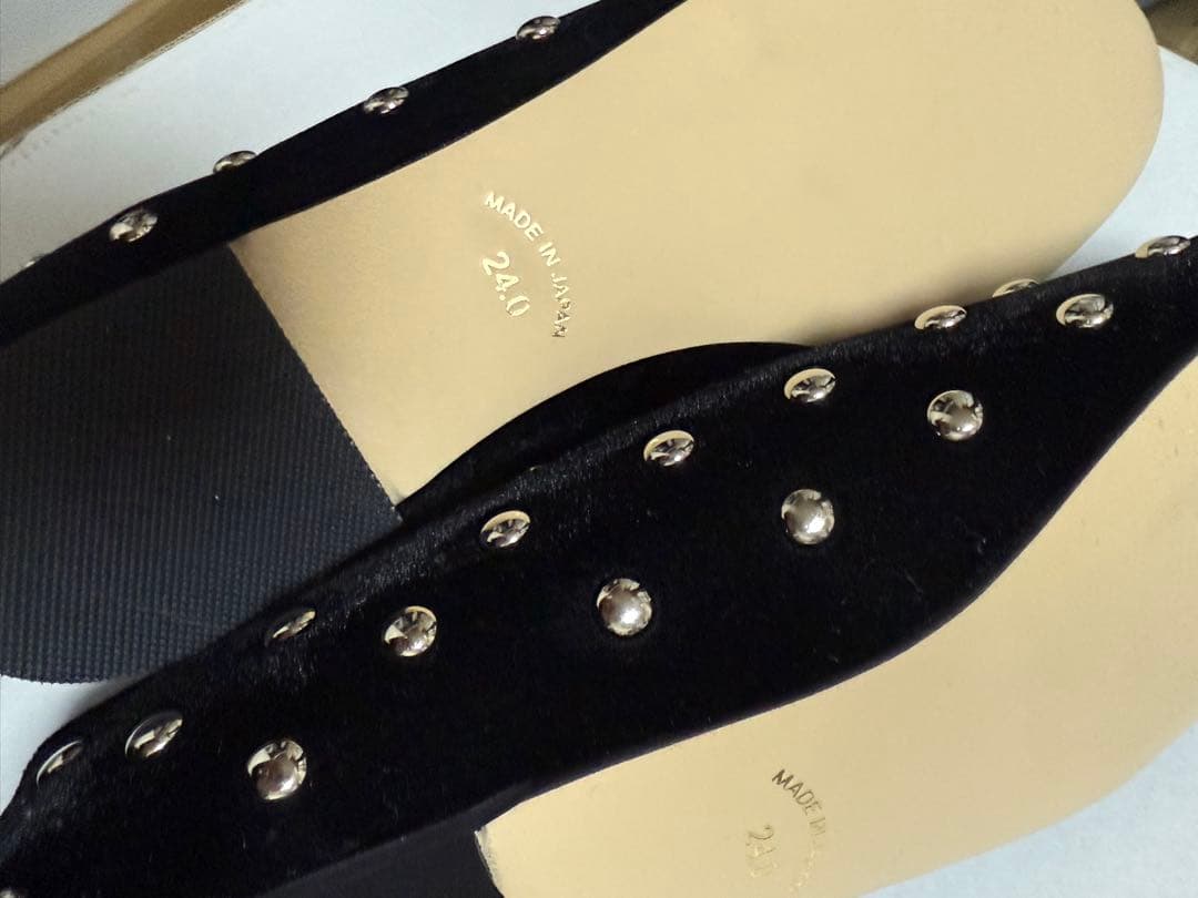 OHGA スタッズパンプス 24cm