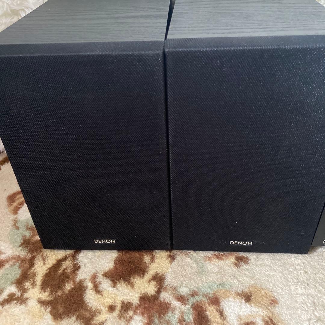 DENON ミニコンポ スピーカー2台付き 中古