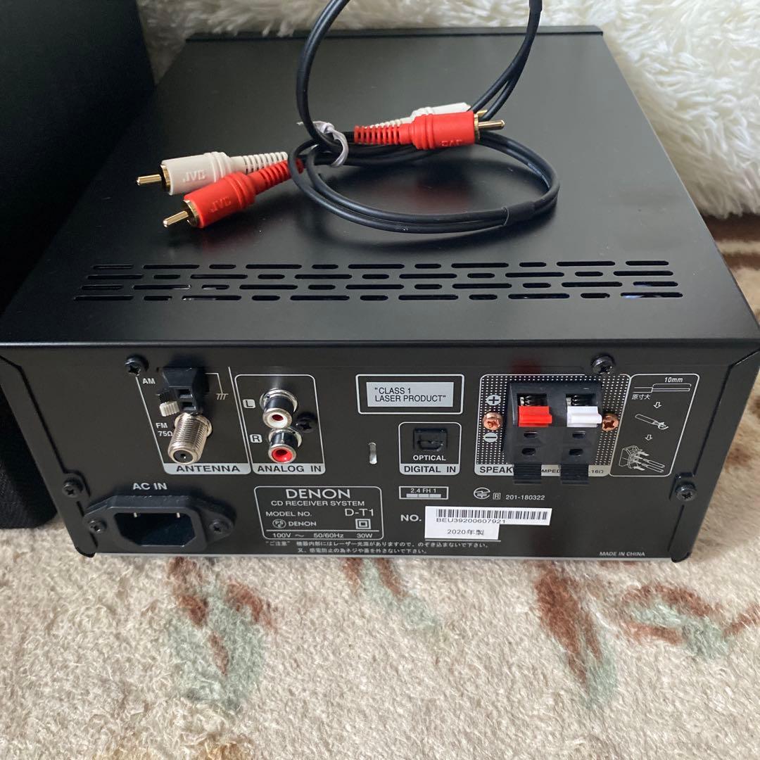 DENON ミニコンポ スピーカー2台付き 中古