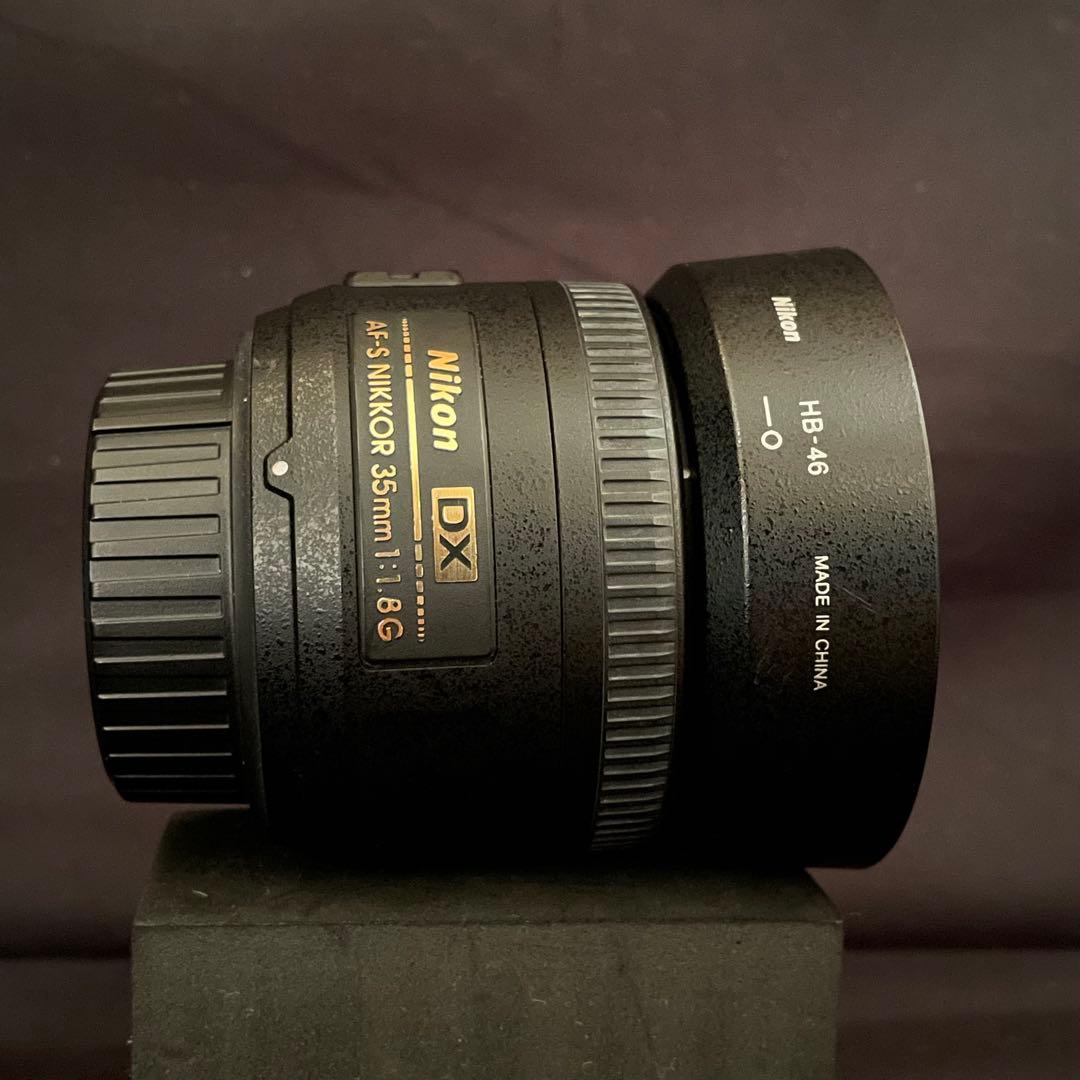 (中古優良品)NikonAF-S DX NIKKOR35mm f/1.8Gレンズ