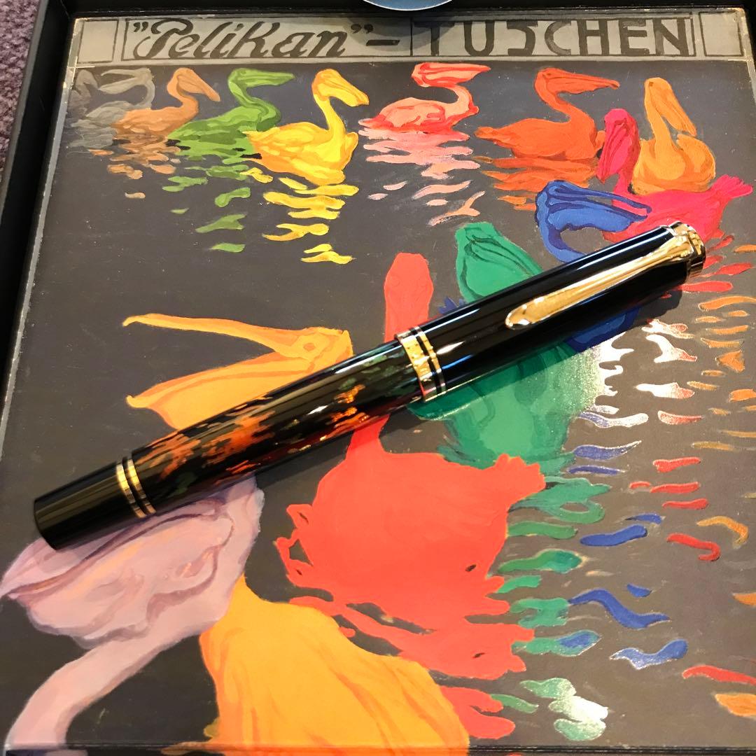 期間限定値下げ　新品未使用　特別生産品 ペリカンM600 グラウコカンボン