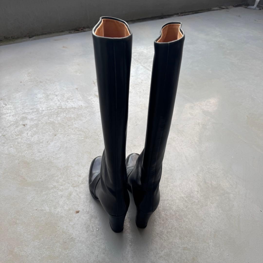 「っつ」レディースフラテッリジャコメッティ ロングブーツ 革靴