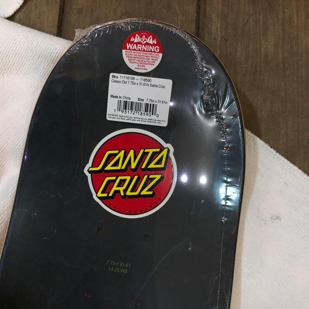 SANTA CRUZ サンタクルーズスケボーデッキ　7.75インチ