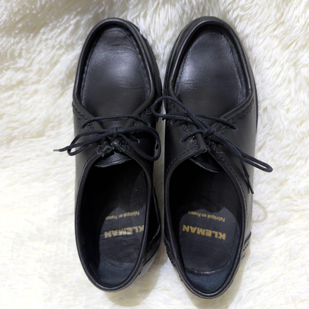極美品✨KLEMAN クレマン パドラー　チロリアンシューズ ブラック 38