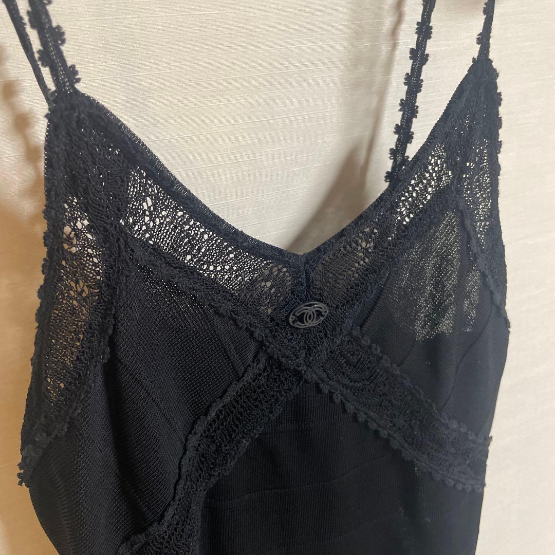 vintage CHANEL レース　キャミソール　サイズ34