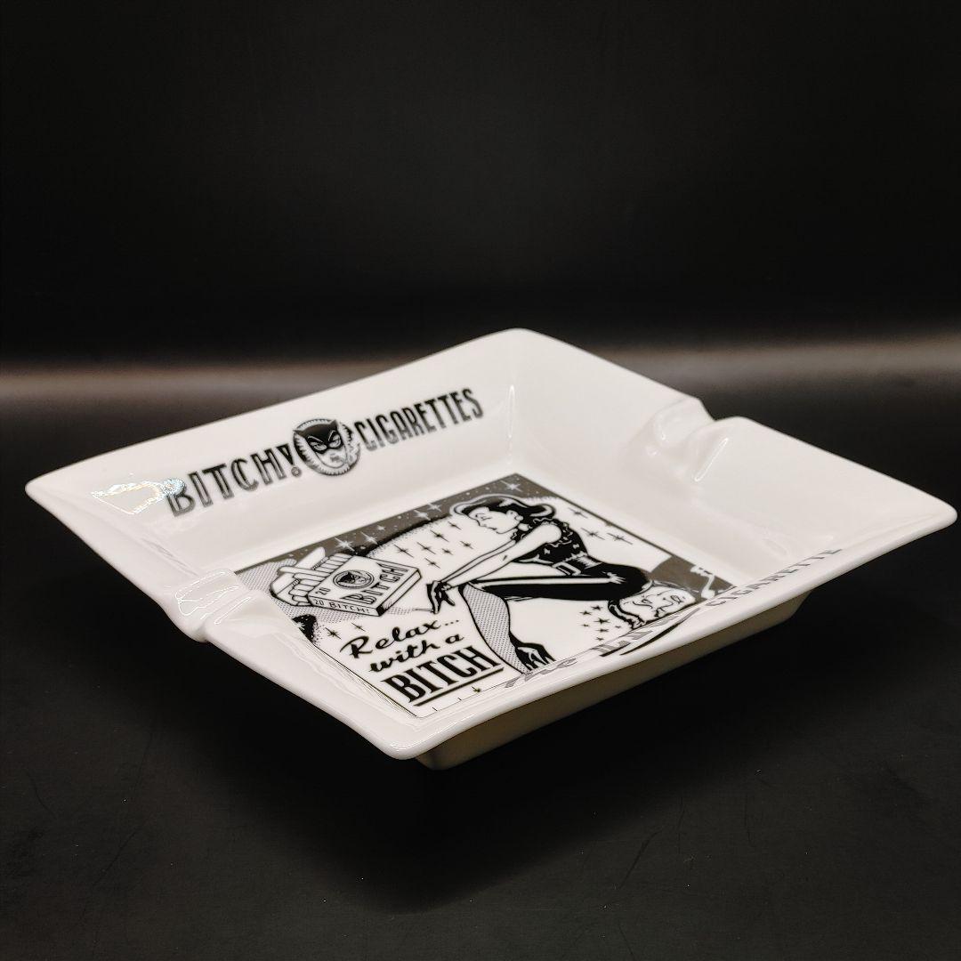 【レトロ】ヴィンス▪レイ　オリジナルアート作品　大きな灰皿