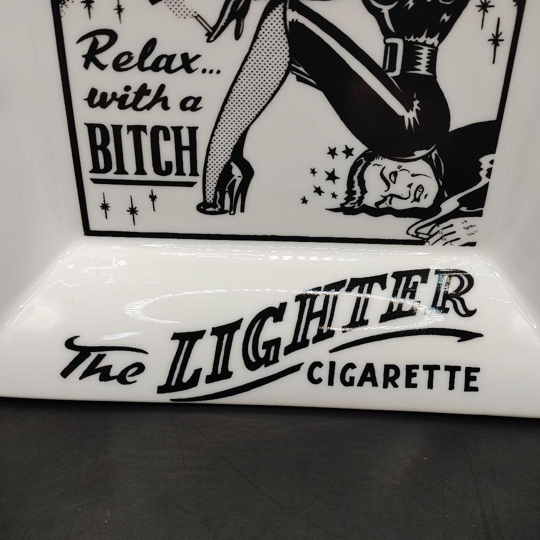 【レトロ】ヴィンス▪レイ　オリジナルアート作品　大きな灰皿