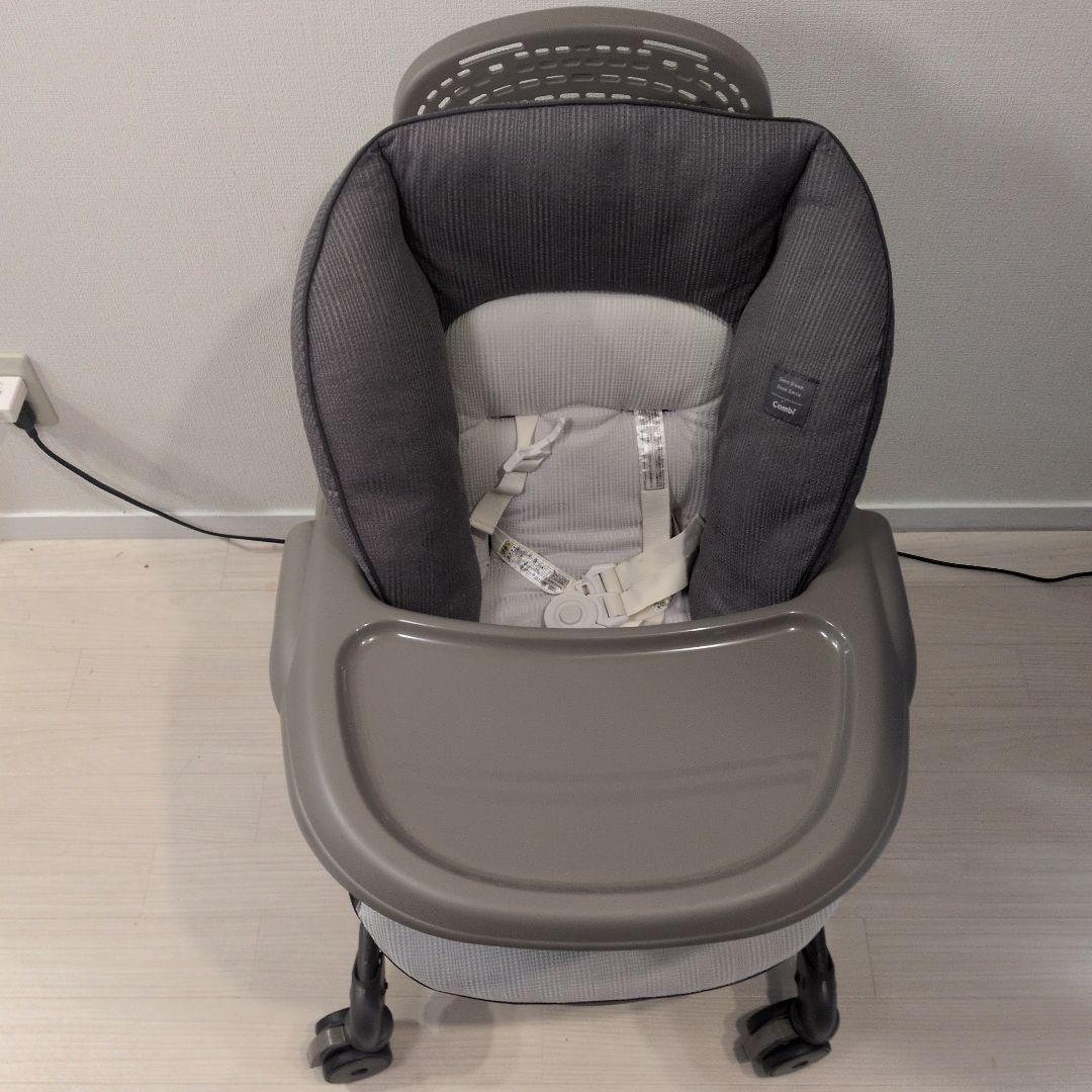 【美品】コンビ ネムリラ オートスウィング BEDi Long カフェブラウン