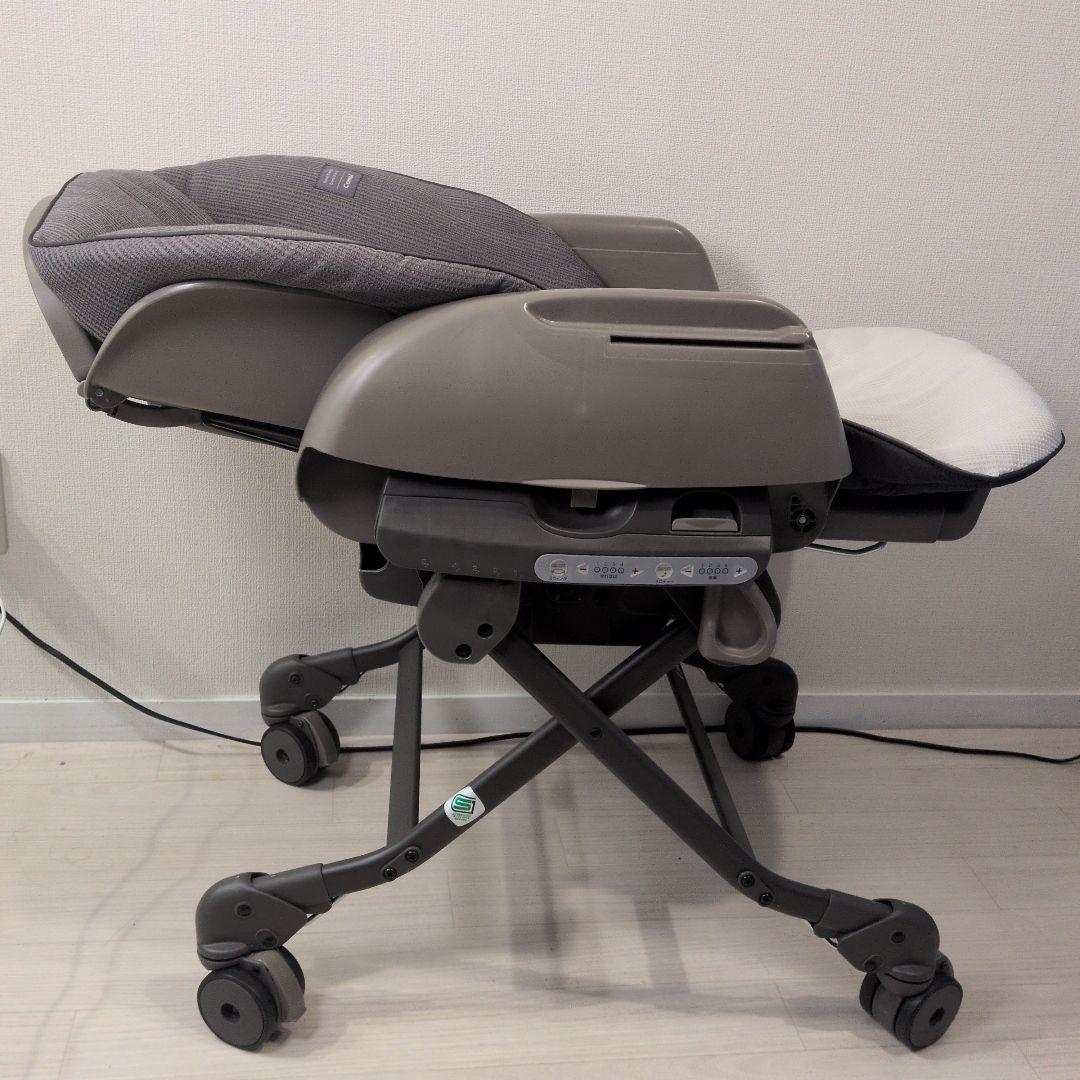 【美品】コンビ ネムリラ オートスウィング BEDi Long カフェブラウン