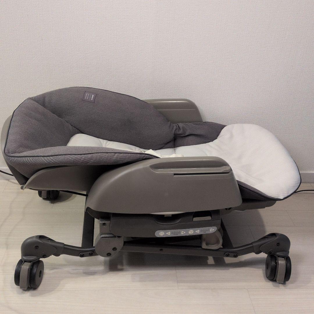 【美品】コンビ ネムリラ オートスウィング BEDi Long カフェブラウン